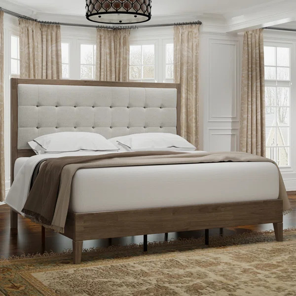 Behka Upholstered Platform Bed | Wayfair North America