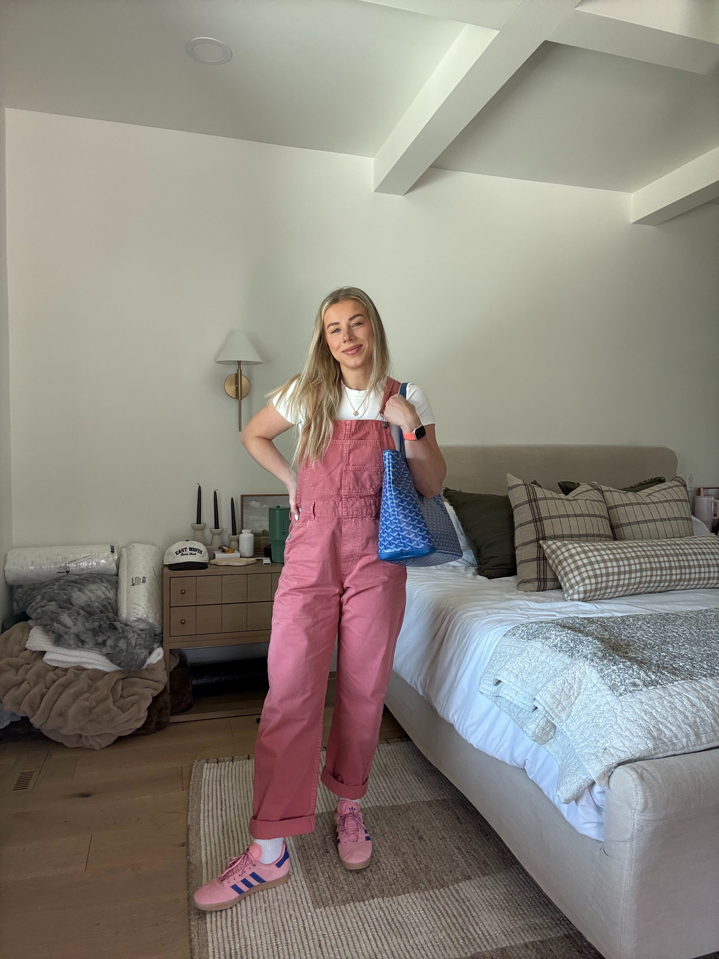 Pink overalls outfit 

 #LTKFindsUnder50 #LTKFindsUnder100 #LTKStyleTip