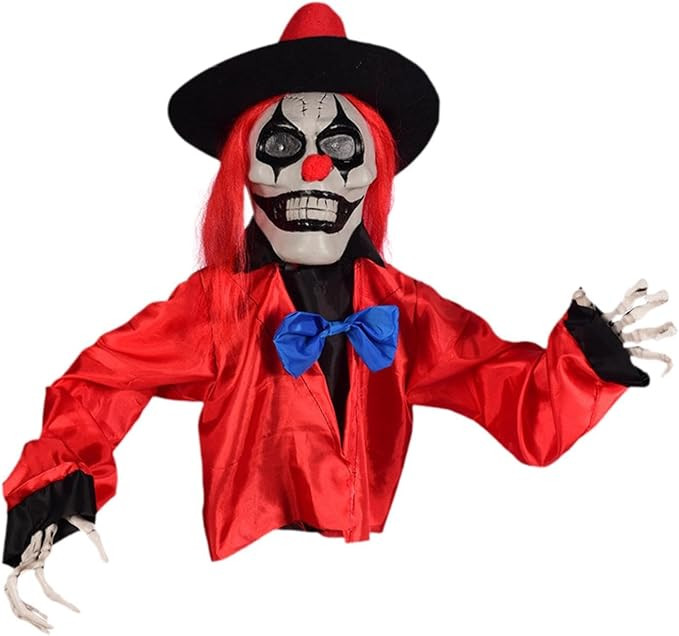 Generic Clown Ghost Garden Stake, Decorative Party Supplies, Halloween Decoration, Lawn Decor for... | Amazon (CA)