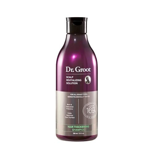 Dr. Groot Hair Thickening Shampoo, Korean Hair Care with Biotin, Rosemary Oil to Help Volumize Thinning, Damaged Hair, Hydrate Hair and Scalp, Biotin Shampoo, Scalp Revitalizing Solution | Amazon (US)