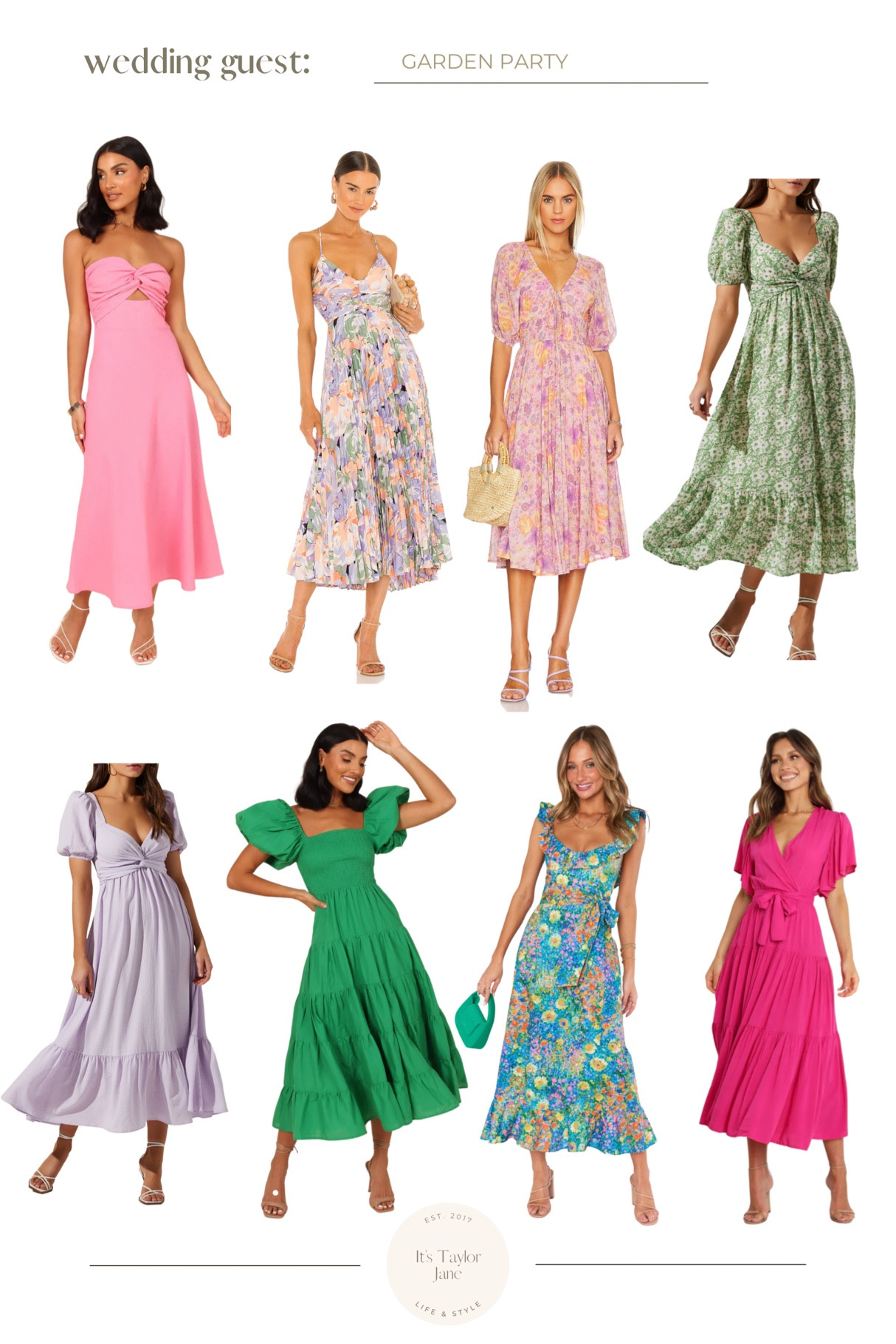 Wedding guest dress shopping can be difficult! Here are some of my favorites for garden party attire

#LTKstyletip #LTKwedding #LTKSeasonal
