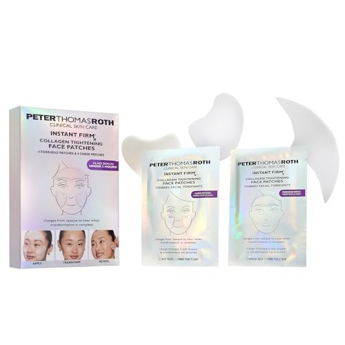 Peter Thomas Roth | Instant FIRMx® Collagen Tightening Face Patches For Fine Lines & Anti-Aging | Face Masks For Glass Skin |Collagen Mask Overnight | Amazon (US)