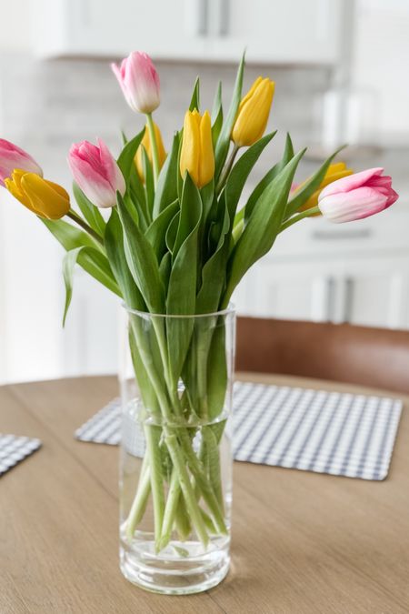 I picked up these beautiful tulips at the grocery store the other day and they bring me so much joy. So cheerful! Bringing spring into our house even if it’s been chilly and rainy in Seattle lately. 💐☀️

#LTKSeasonal #LTKhome