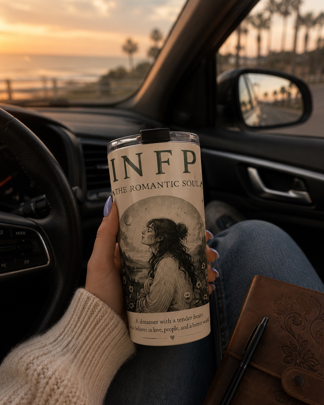 ☕💜 For the dreamers, romantics, and deep thinkers.

This INFP-inspired tumbler is perfect for cozy coffee mornings, journaling sessions, road trips, and quiet moments of reflection. Made from durable stainless steel and designed to keep your favorite drink hot or cold while adding a little personality to your day.

✨ Perfect for:
• INFPs & introverts
• Book lovers
• Writers & journalers
• Coffee & tea lovers
• MBTI fans

A thoughtful gift for anyone who feels deeply and dreams big.

#LTKFinds #CoffeeLover #INFP #MBTI

#LTKgiftguide