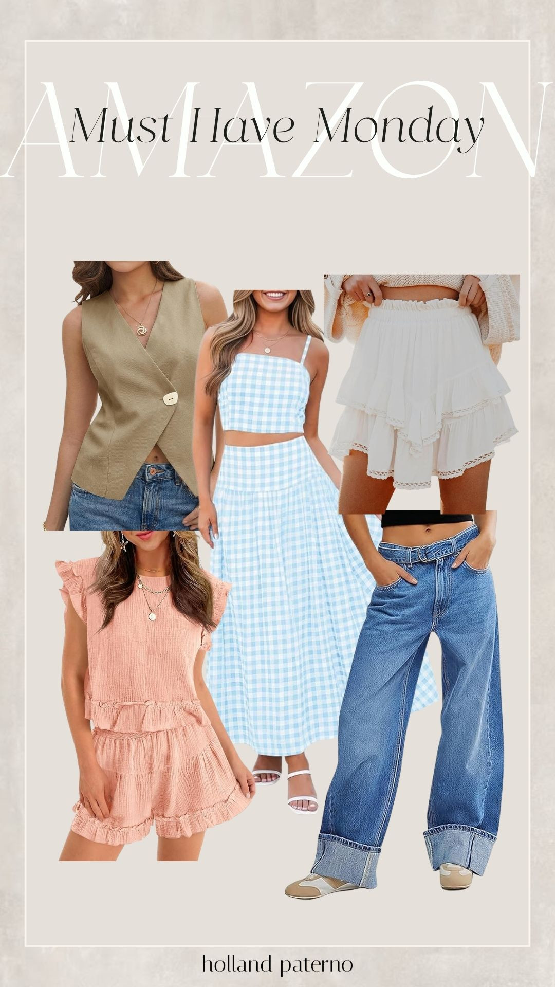 Amazon must-have Monday! Outfits for spring!  

 #LTKootd