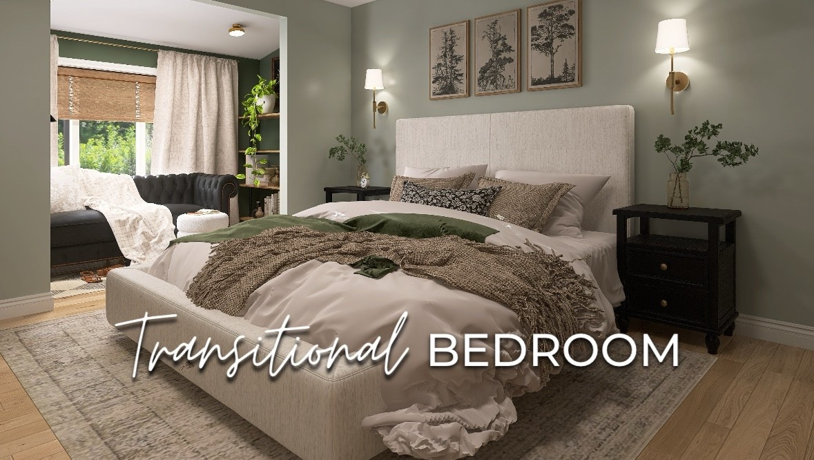 Designed by Brandy
Transitional Bedroom 

#LTKHome #LTKmomlife #LTKHoliday