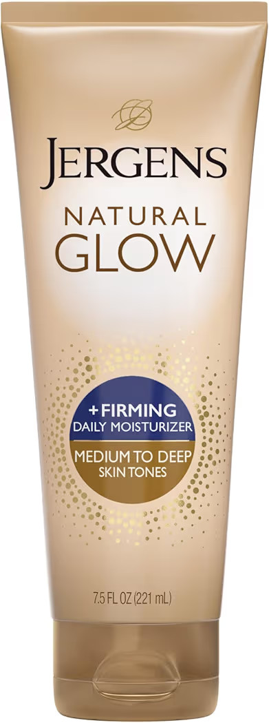 Jergens Natural Glow + Firming Daily Moisturizer for Medium to Tan Skin Tones 7.5oz | Amazon (US)