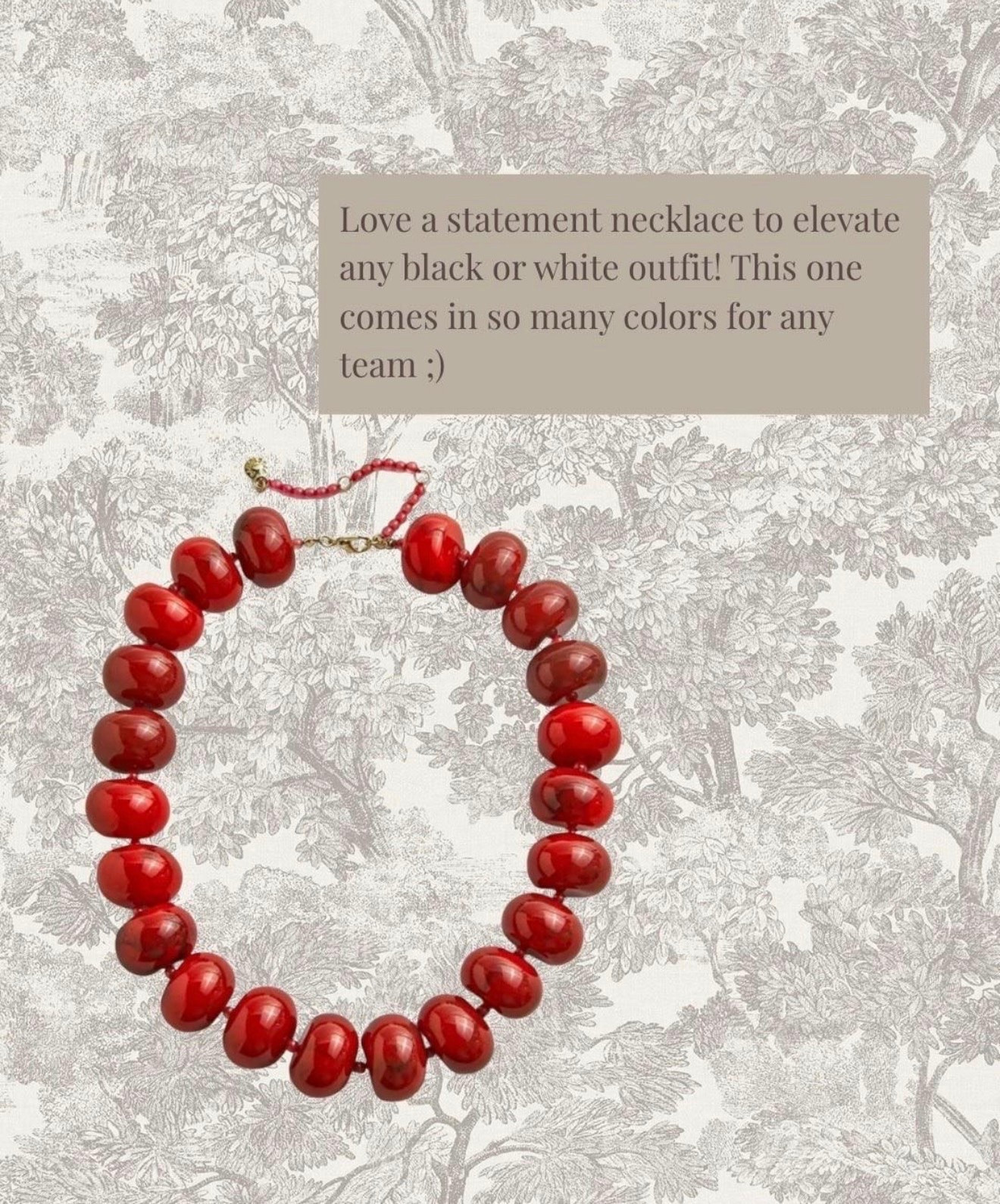 Love adding this to any outfit for game day! Such a fun pop of color❤️

#LTKootd #LTKSeasonal