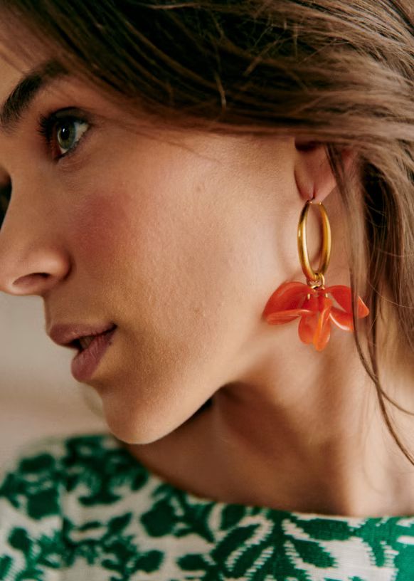 Flora Hoop Earrings | Sezane Paris
