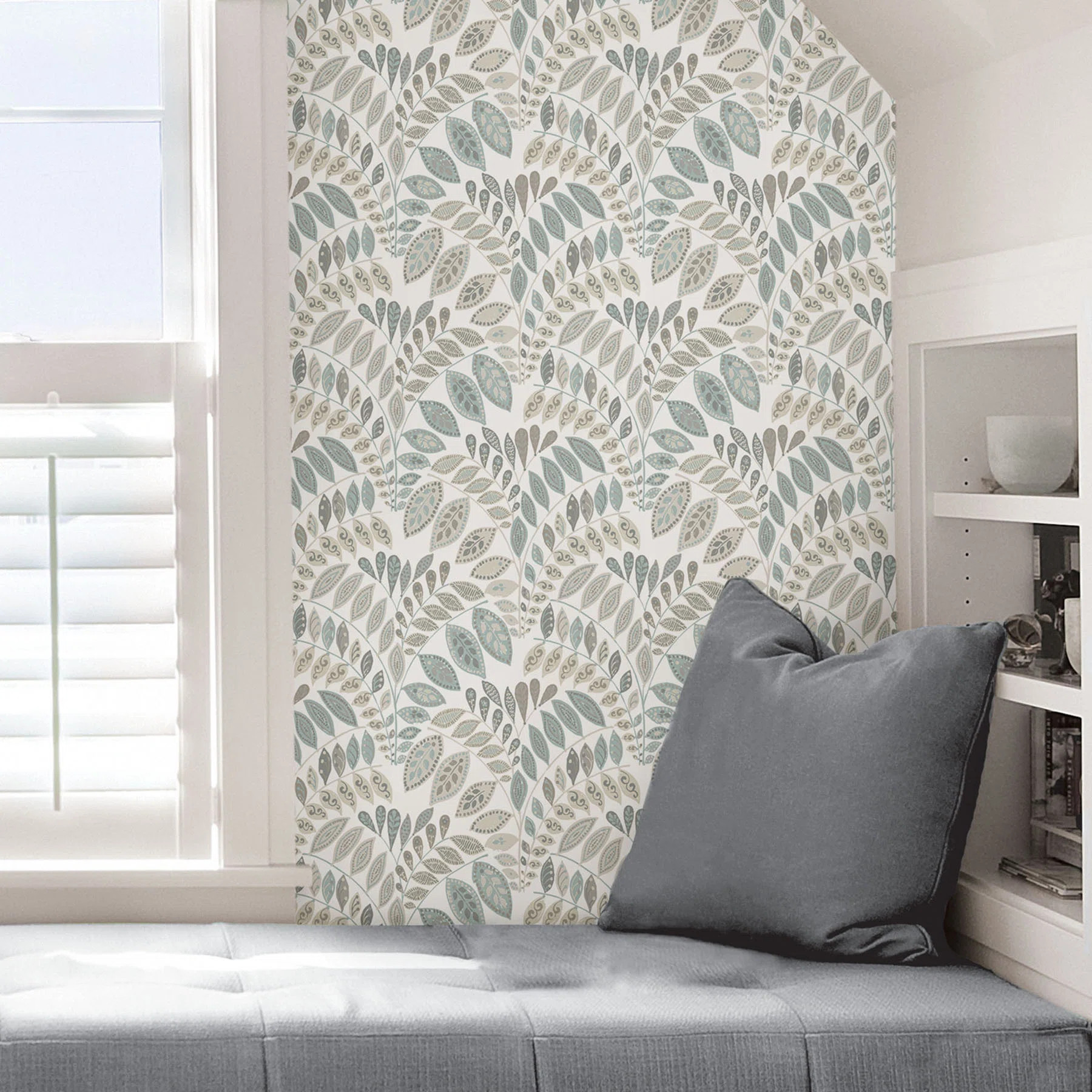 Blumberg Peel & Stick Floral Roll | Wayfair North America