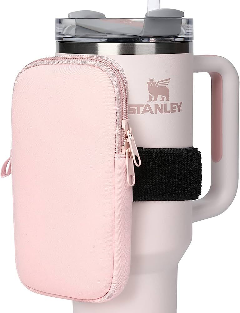 Water Bottle Pouch For Stanley, Gym Tumbler Accessories for Women, Compatible With Stanley Quench... | Amazon (US)