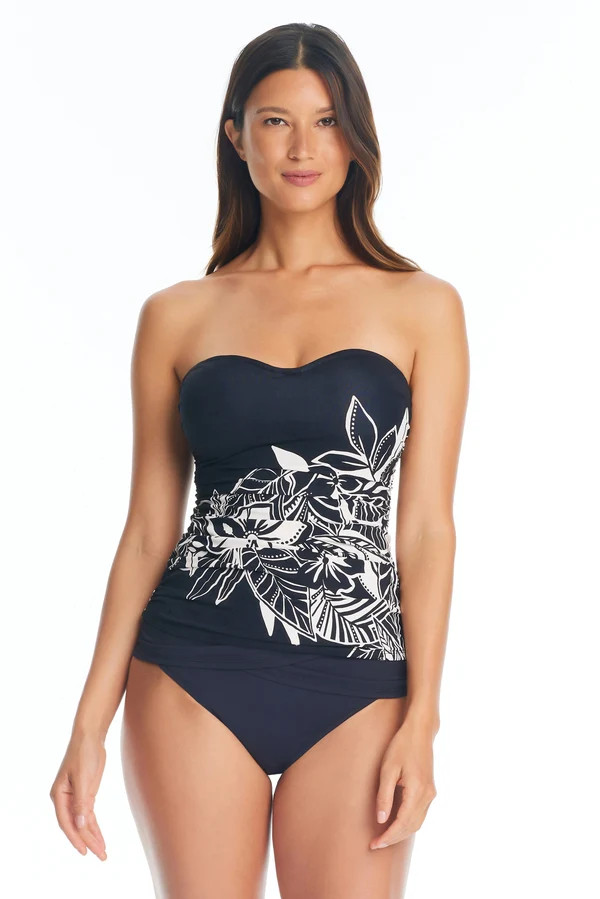 Ciao Bella! Strapless Bandeau Tankini Top | Bleu Rod Beattie