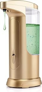 Automatic Soap Dispenser Touchless Sensor - Electric Liquid Soap Dispenser Hand Free with Adjusta... | Amazon (US)