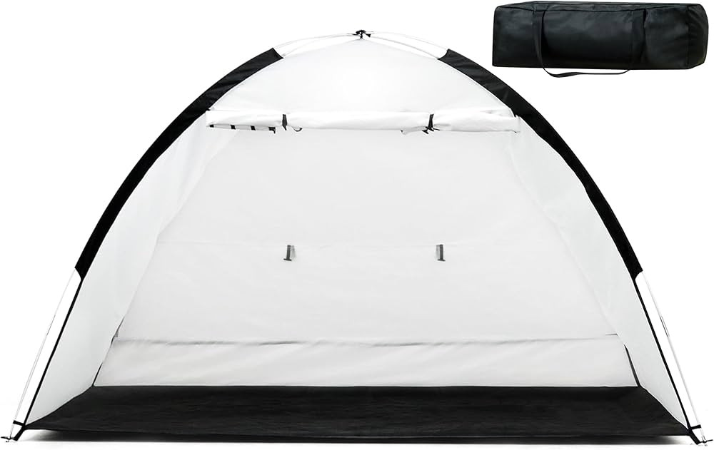 Portable Spray Paint Booth Tent: PLANTIONAL Spray Shelter with Waterproof Floor, Mesh Screen & Re... | Amazon (US)