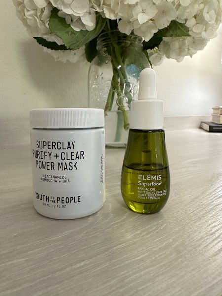 Mask + facial oil that I love. Oil currently $20 off! Linked below 

#LTKsalealert #LTKunder50 #LTKbeauty
