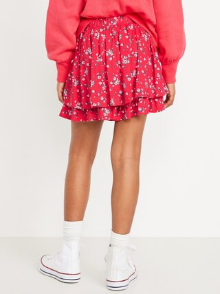 Printed High-Waisted Swing Skort for Girls | Old Navy (US)