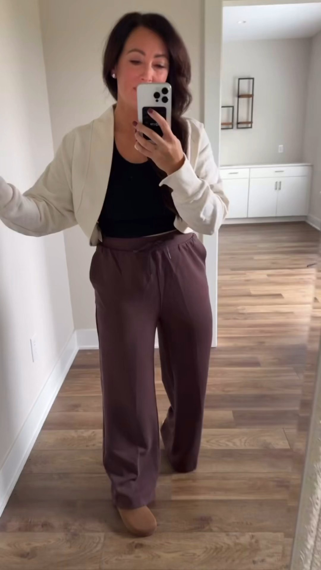 SALE ALERT 🚨 
• medium shrug
• m/l bralette 
• medium pants 
• size down in clogs 


#LTKSeasonal #LTKSaleAlert #LTKFindsUnder50