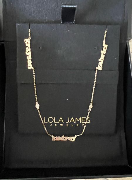 My favorite Mother’s Day gift. I wear this Lola James necklace every single day! 💙💕💙

#LTKGiftGuide #LTKkids