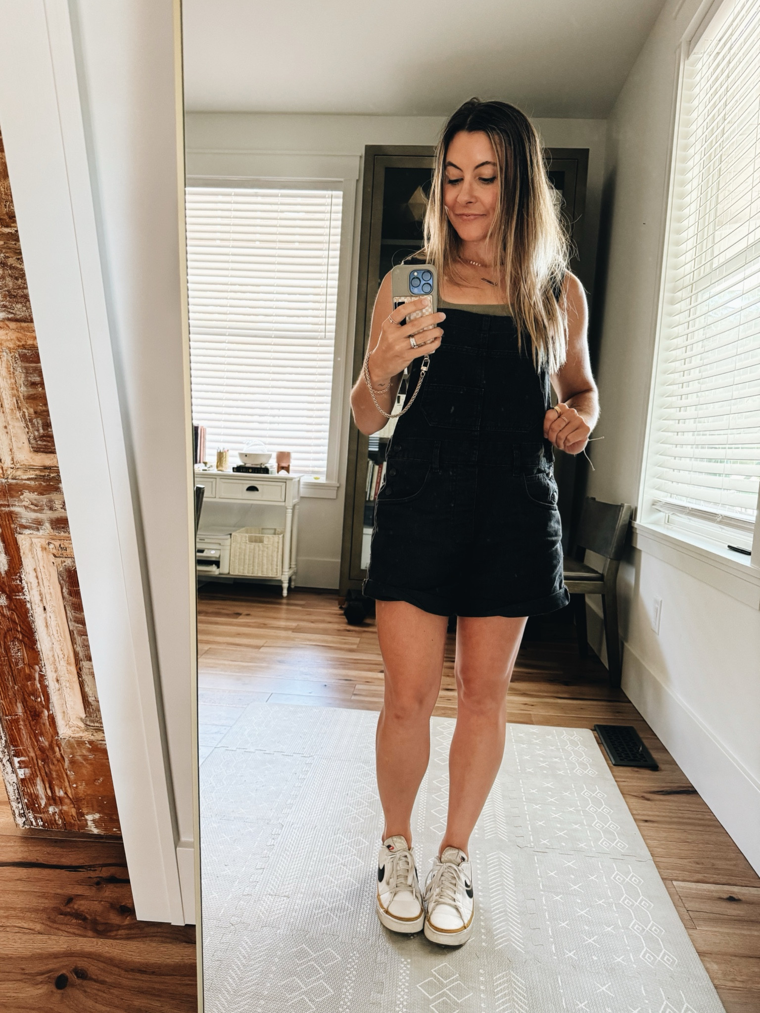 Overall on repeat!
Shortalls from Free People. 
Snatched them from @shoppesmitten

#LTKSummerSales