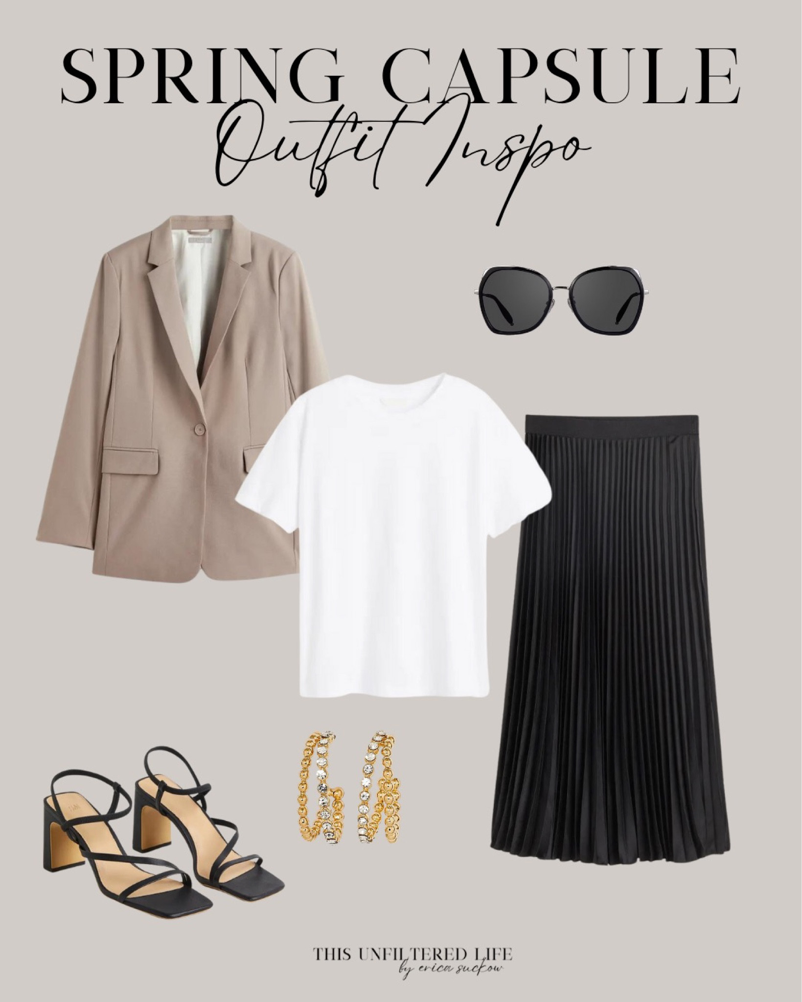 Spring Capsule Wardrobe #LooksForSpring #H&M #SpringOutfit

#LTKcurves #LTKSeasonal #LTKstyletip