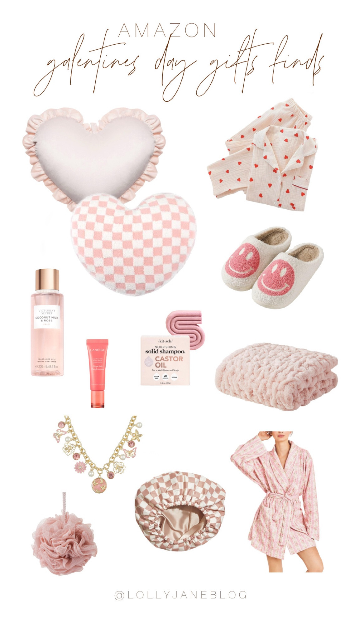Galentines day gift finds for the girlies, from Amazon! 🫶🏻

Happy GALENTINES day! this season we have some fun gifts for your girls. From heart patterned blankets and pillows, to heart shaped bags and mugs. Slippers, candles, jewelry, and chocolate all make this years love cut! Happy valentines day, and happy shopping! 💕

#LTKStyleTip #LTKSeasonal #LTKGiftGuide