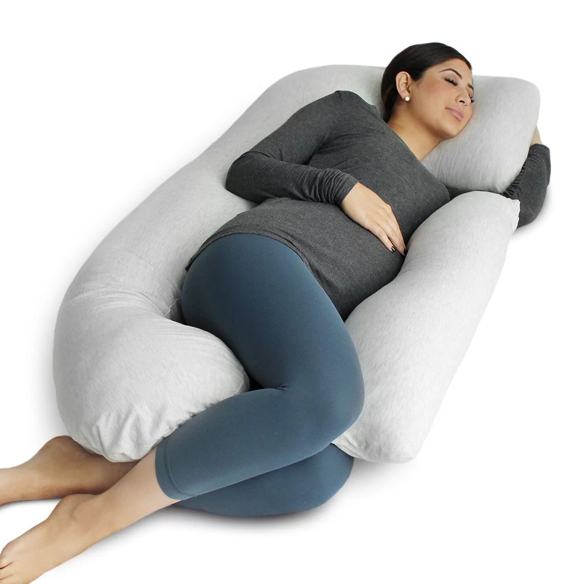 PharMeDoc Full Body Pregnancy Pillow - U Shaped Body Pillow - Maternity Pillow for Pregnant Women... | Walmart (US)