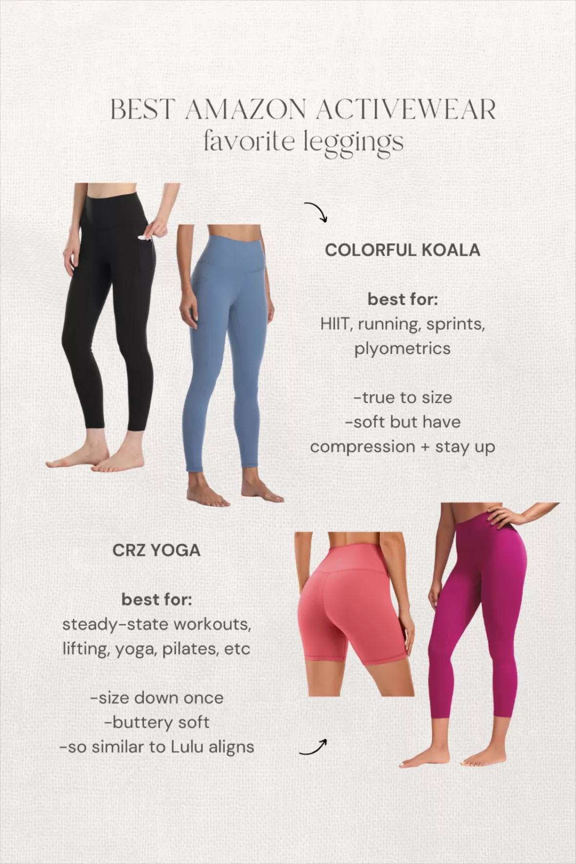 CRZ YOGA TRY ON HAUL HAUL  the perfect bridal activewear, mothers