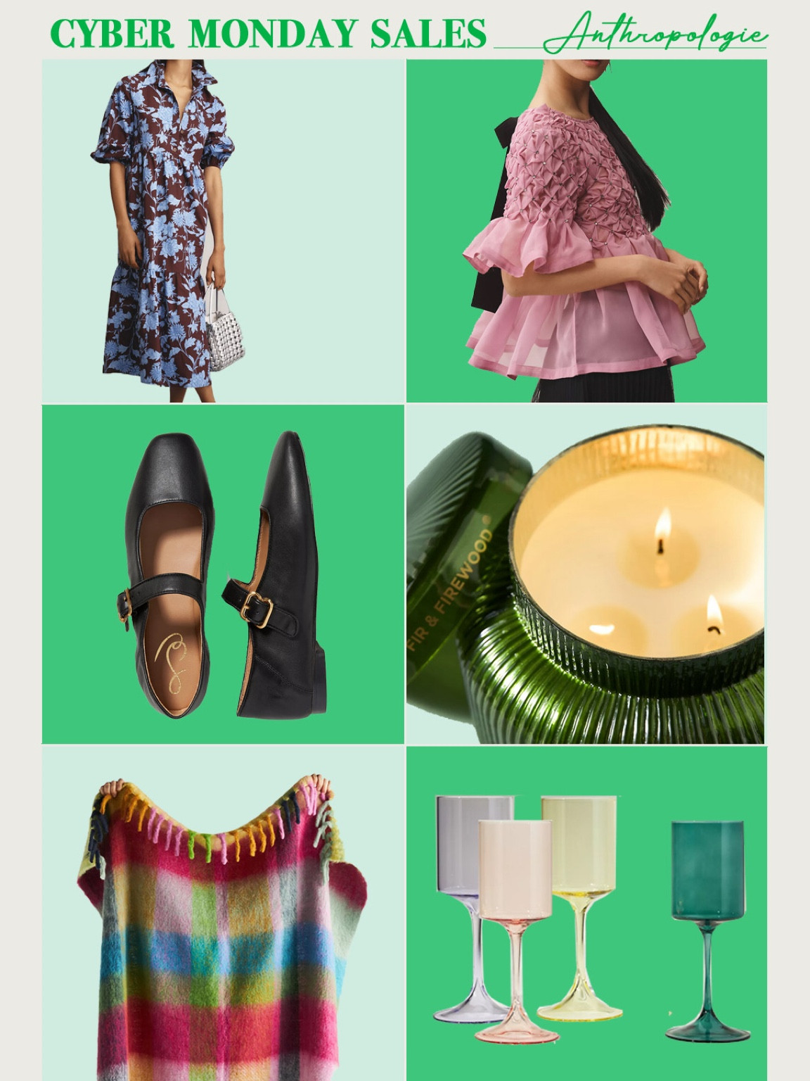 Up to 50% off in all categories at Anthropologie! 

Best of Cyber Monday Sales | Hi Sugarplum! #sugarplumstyle #sugarplumsales #cybermonday #blackfriday 

#LTKSaleAlert #LTKCyberWeek #LTKHoliday