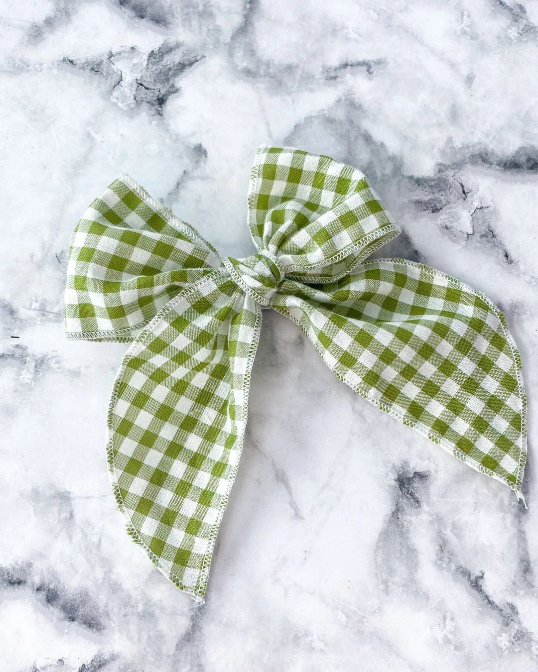 St Patrick Hair Bow  Gingham Hair Bow  Fable Hair Bow With - Etsy | Etsy (US)
