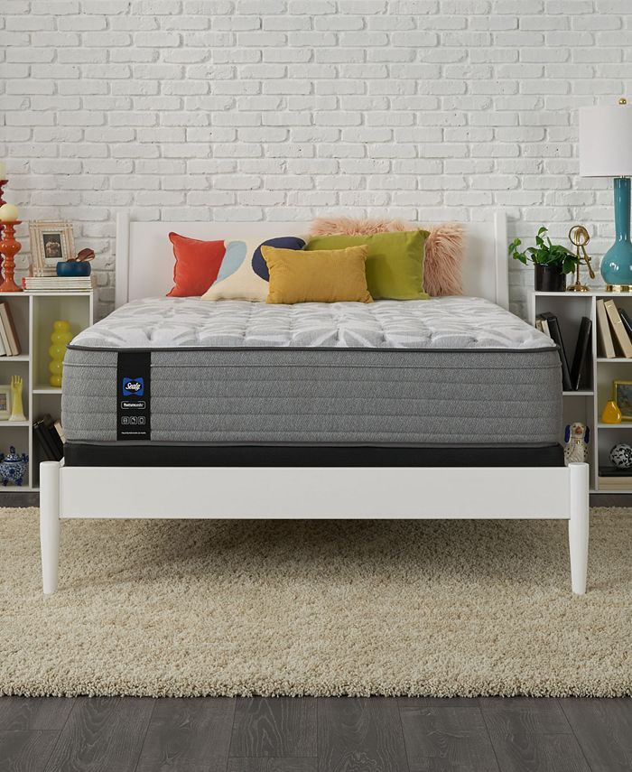 Posturepedic Silver Pine 14" Soft FX Euro Top Mattress- Queen | Macys (US)