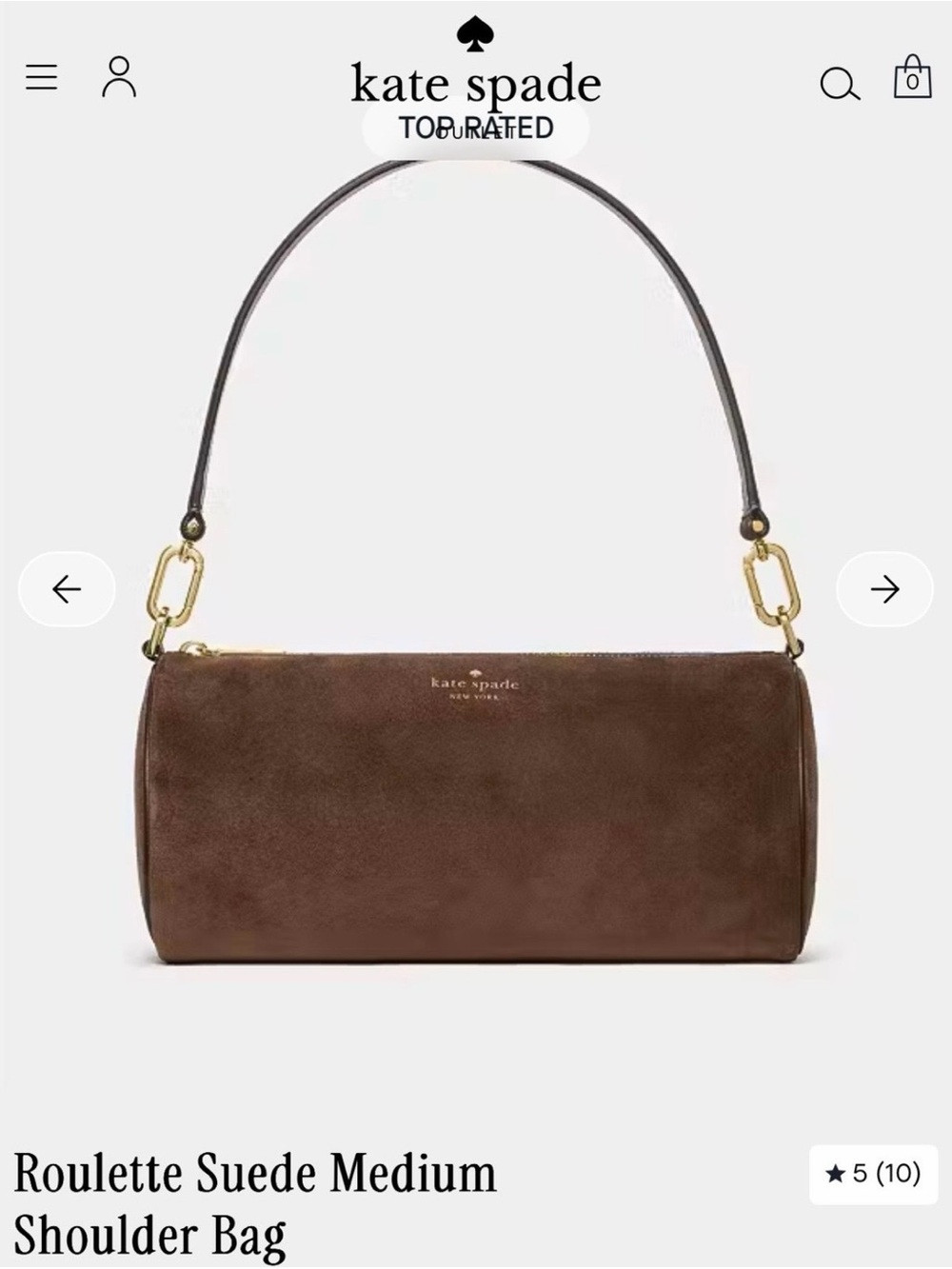 Kate Spade Roulette Suede Medium
Shoulder Bag | Poshmark