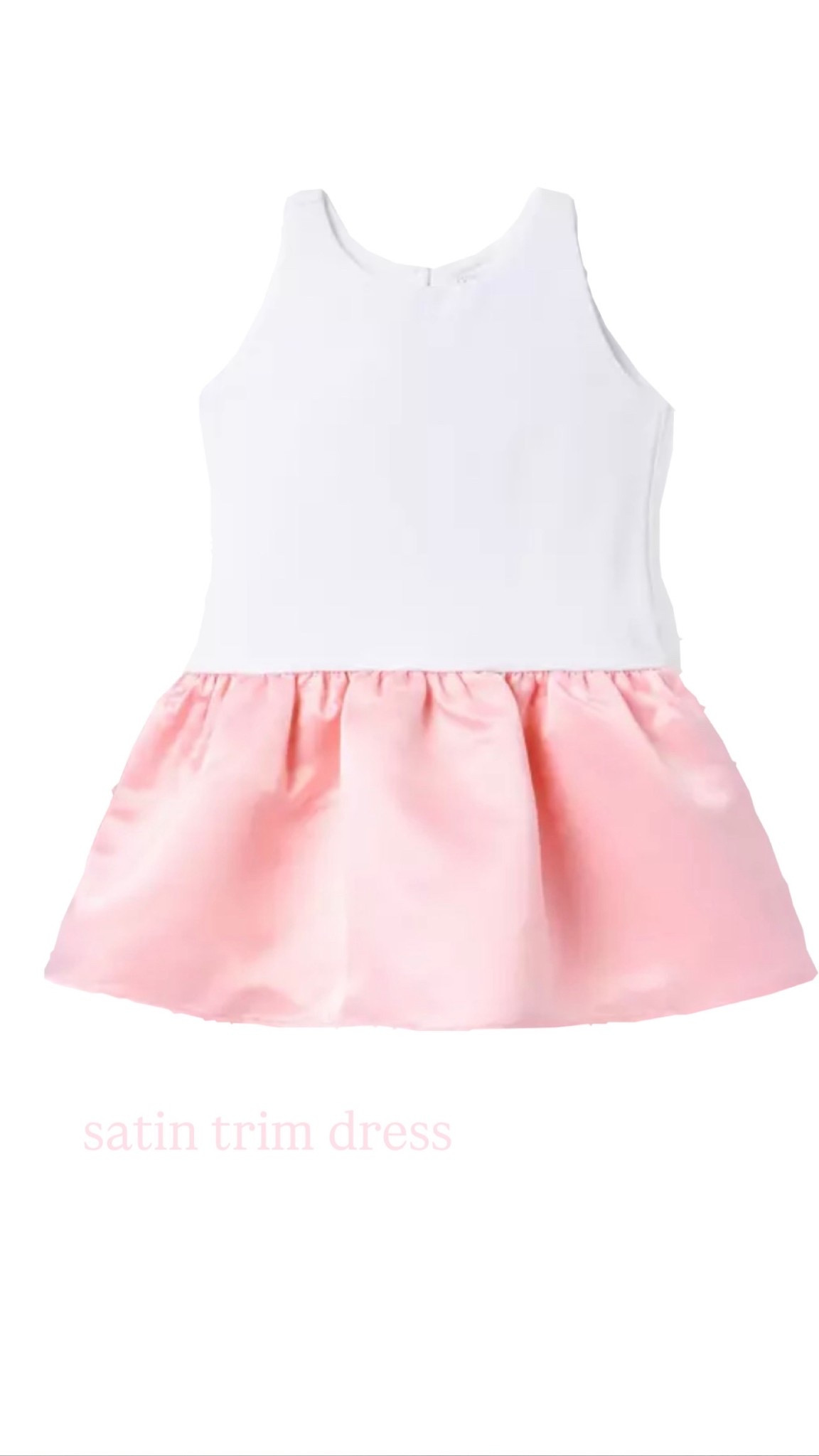 Satin trim dress 

#LTKKids #LTKSeasonal