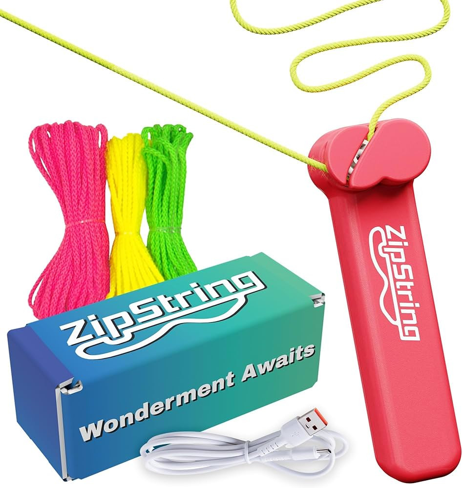 ZipString - Wonderment Awaits with Shark Tank - Featured String Rope Launcher Loop Fidget Toy, De... | Amazon (US)
