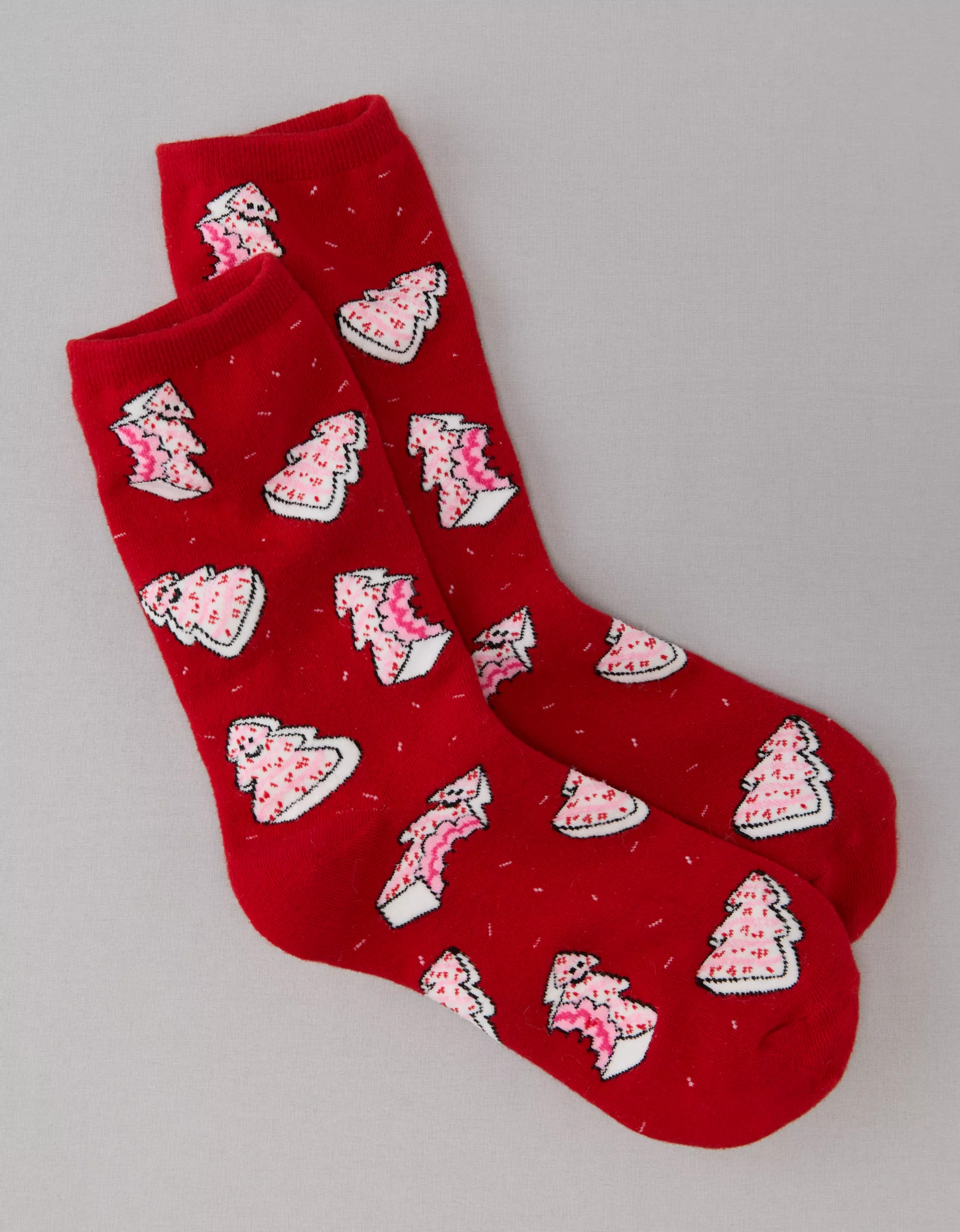 AE Holiday Cakes Crew Sock | American Eagle Outfitters (US & CA)