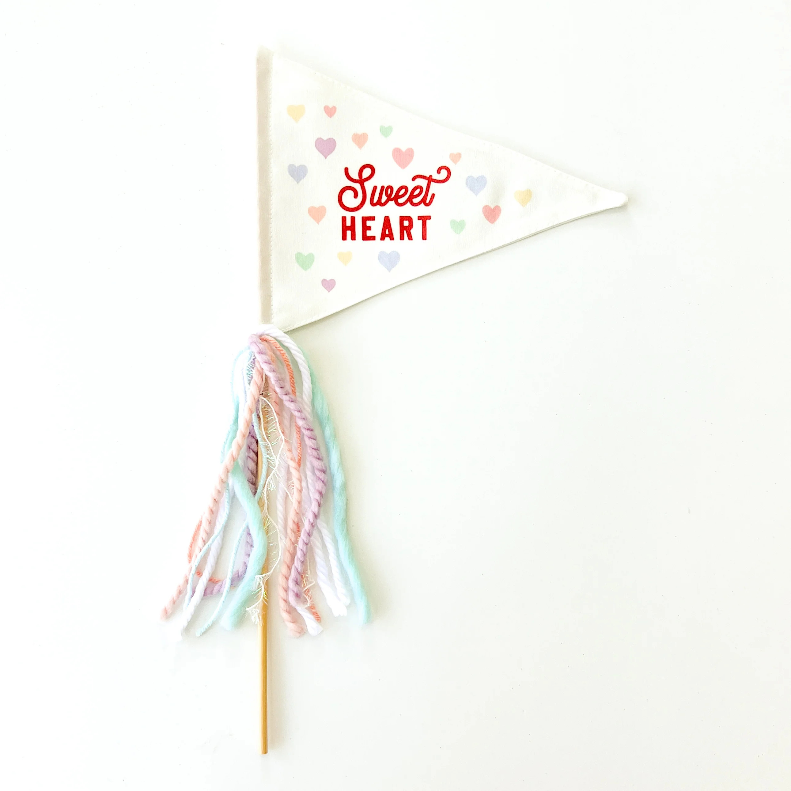 Sweet Heart Flag | Hunny Prints
