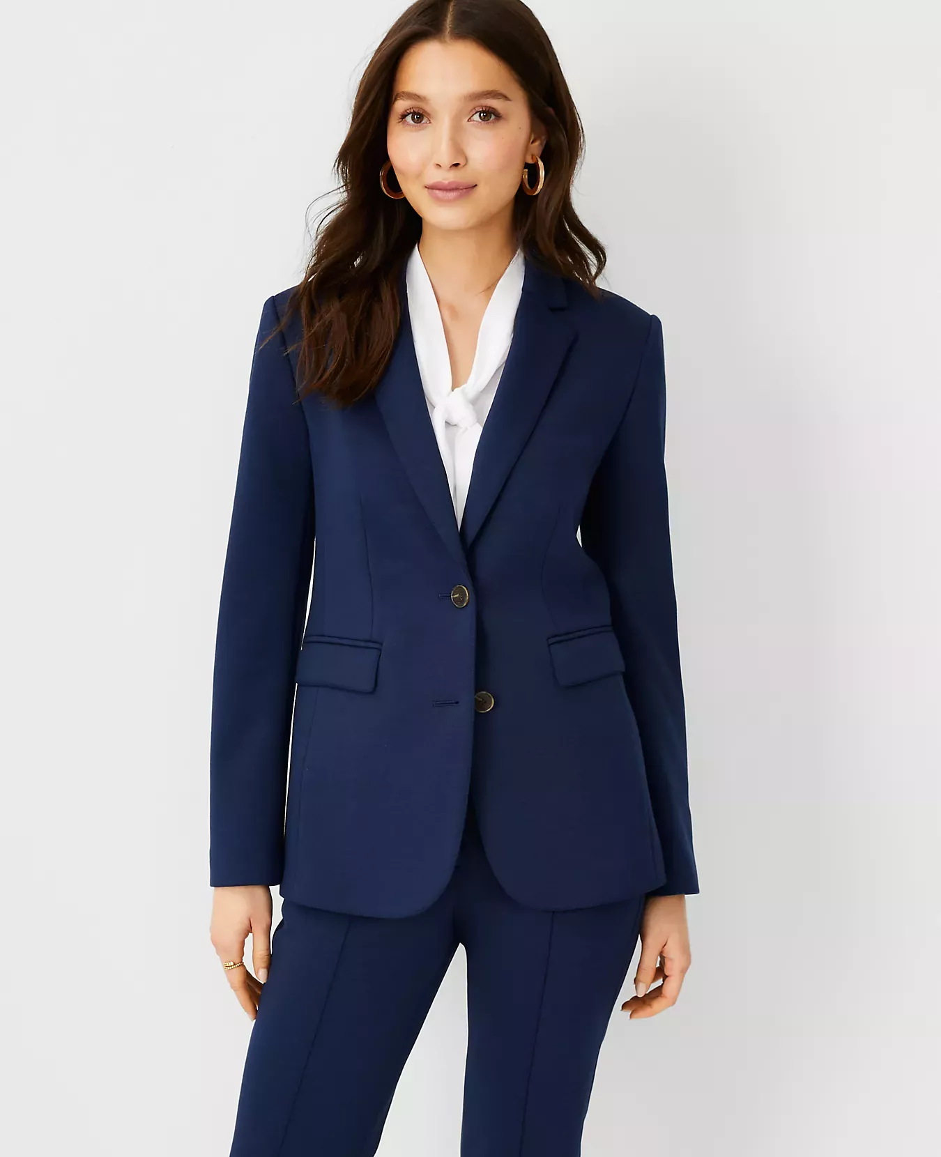 The Cutaway Blazer in Double Knit