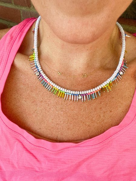 Colorful fringe necklace 

#LTKStyleTip #LTKSeasonal