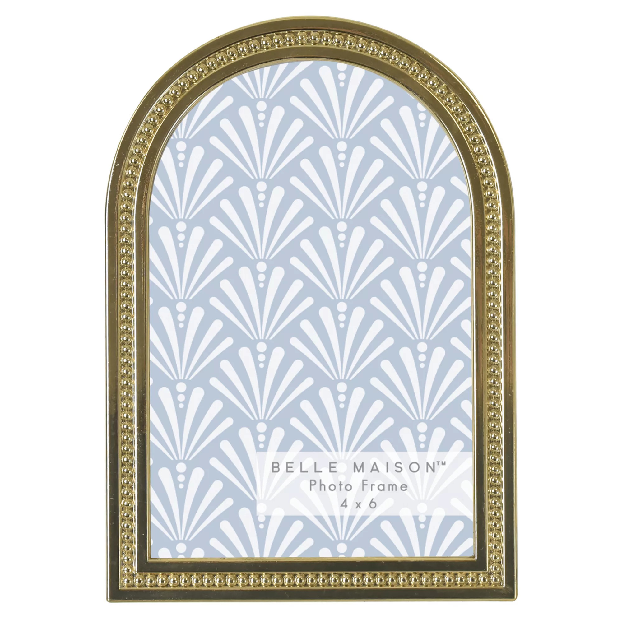 Belle Maison 4" x 6" Arch Bead Tabletop Frame | Kohl's