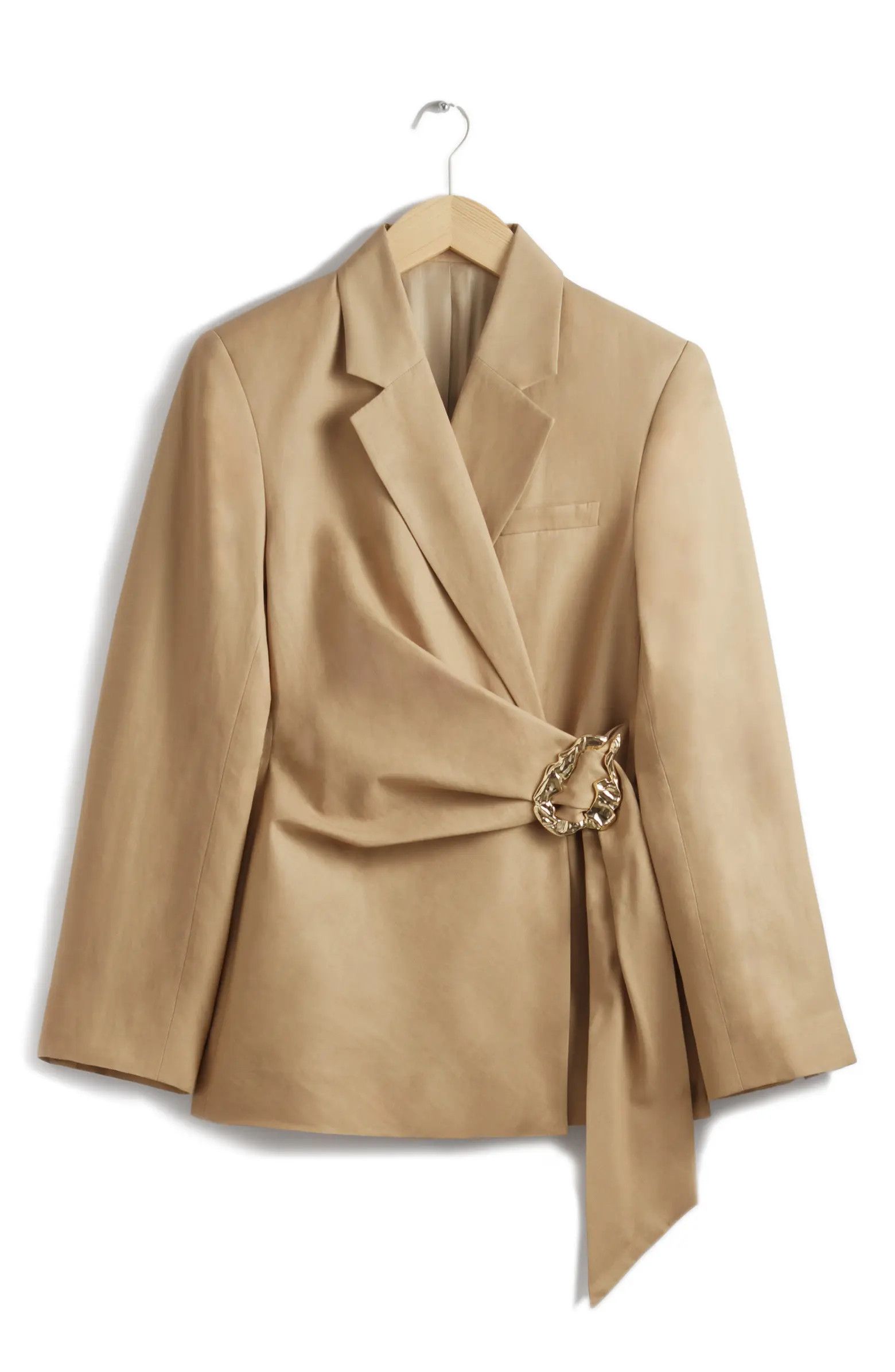 & Other Stories Side Belt Blazer | Nordstrom | Nordstrom