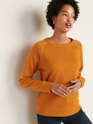 Relaxed Crew-Neck Sweatshirt for Women | Old Navy (US)