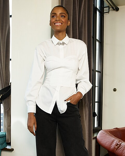 Slim Portofino Shirt | Express
