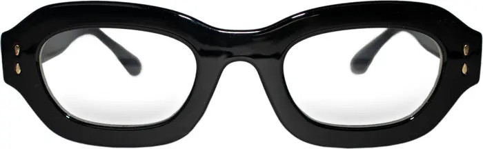 Oslo 48mm Oval Blue Light Blocking Glasses | Nordstrom