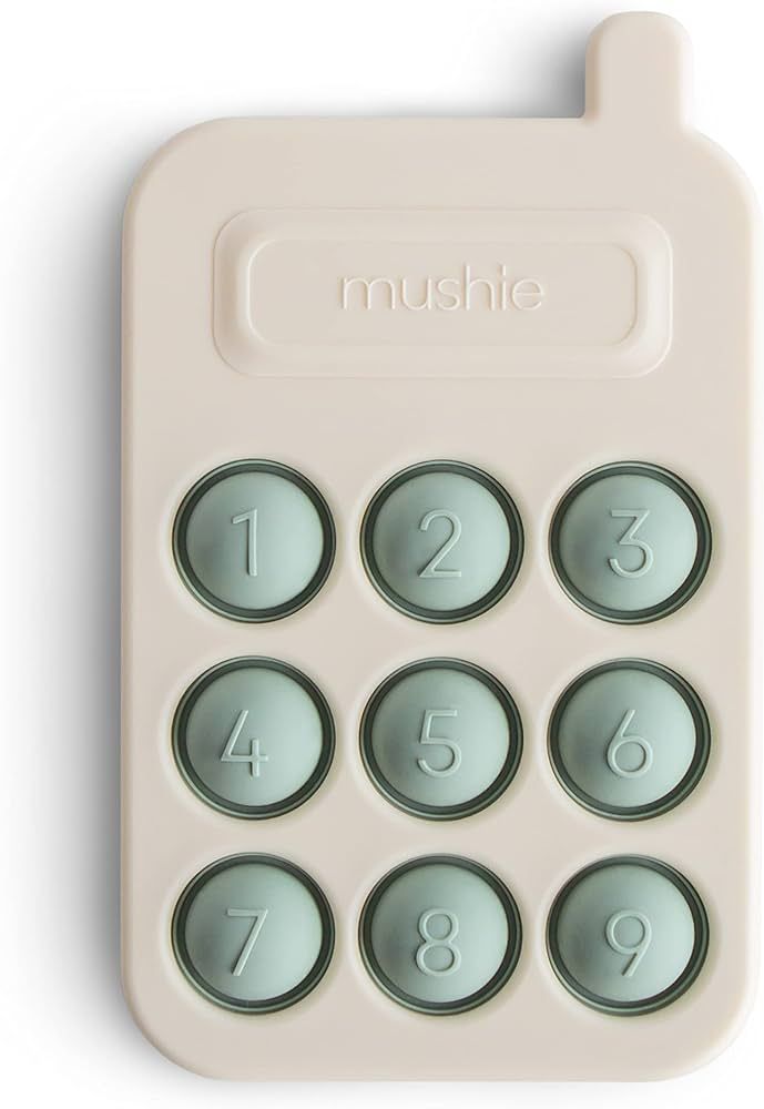 mushie Phone Press Toy (Cambridge Blue) | Amazon (US)