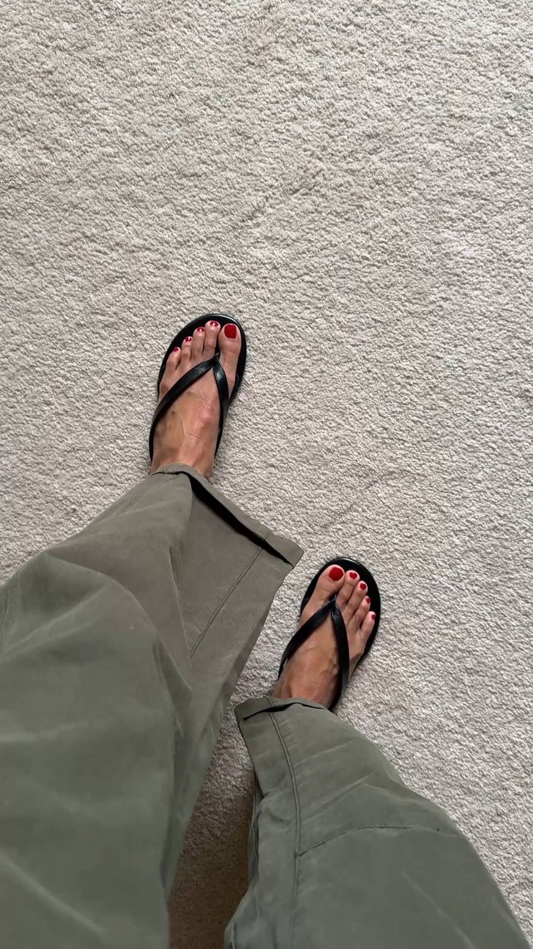 Black leather sandals are 20% off @Madewell with code LTK20. 
Sizing runs slightly small; I normally take a 6/6.5 and took a 6, but could’ve also done a 6.5 as my heel comes to the back edge in a 6. 
Some cushioning in footbed. Flexible leather straps. 
Chic minimalist style. 
I love this style with wide leg pants, loose pants, skirts. And also with simple jeans and t-shirt or shorts. Vacation dresses too.
Exact pants from @Pistola Denim all cotton: size down.

#LTKxMadewell #LTKOver40 #LTKTravel