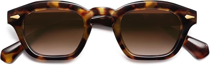 Small Retro Square Sunglasses for Women Mens Rectangle Sunnies AP3680 | Amazon (US)