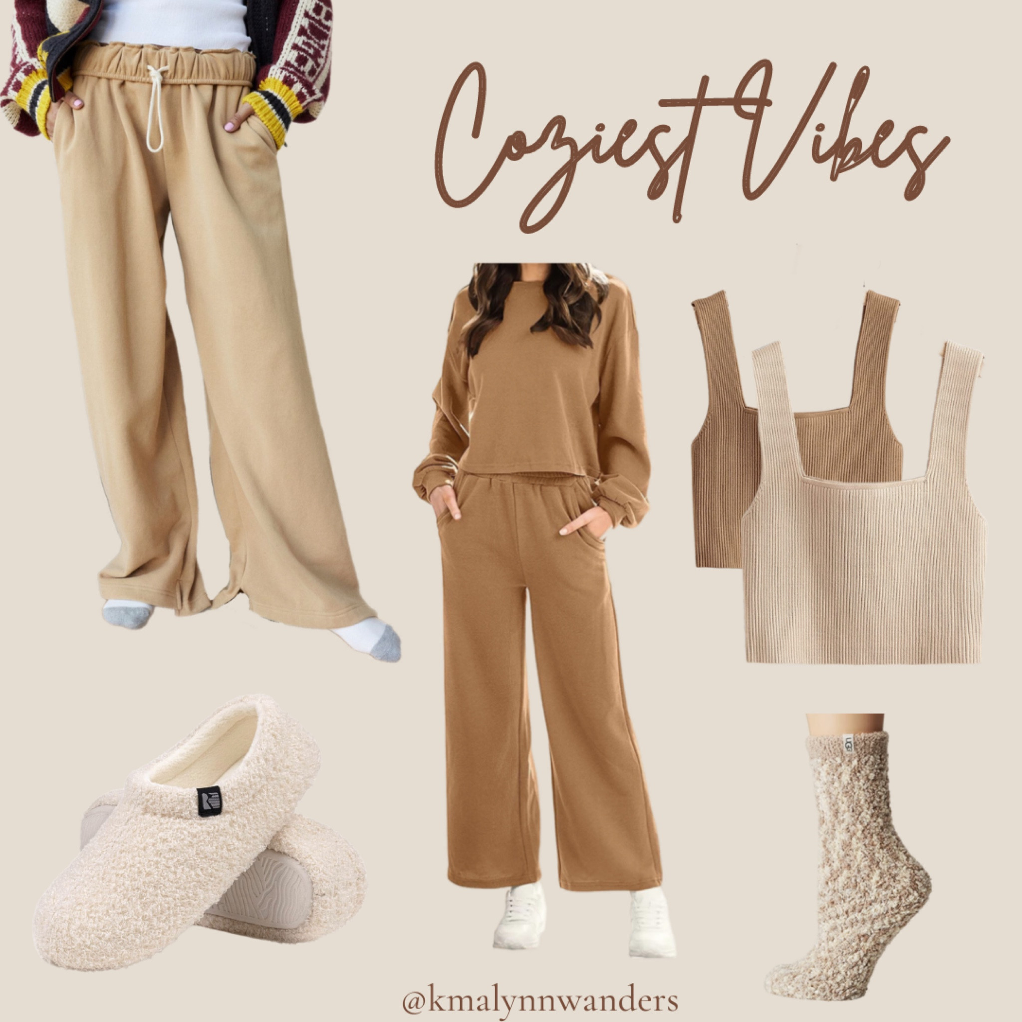 My new favorite sweatpants and sweatpant set! Perfect cozy travel outfit, or the best at home loungewear. 🤩

#LTKSale #LTKFind #LTKunder100