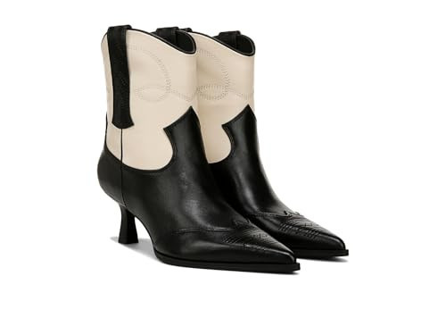 Circus NY by Sam Edelman Women's Yolanda Western Boot, Black/Vanilla Bean, 9.5 | Amazon (US)