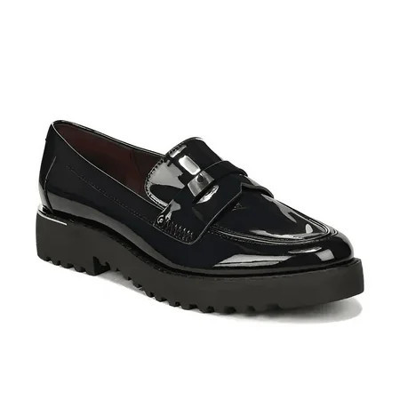 Franco Sarto Womens Camrynn Lug Sole Loafers Navy 9W | Walmart (US)