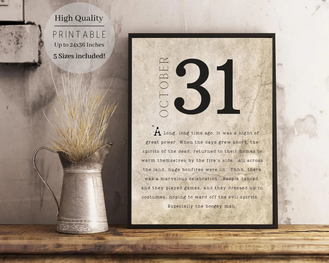 Halloween Printable Michael Myers Quotehalloween - Etsy | Etsy (US)