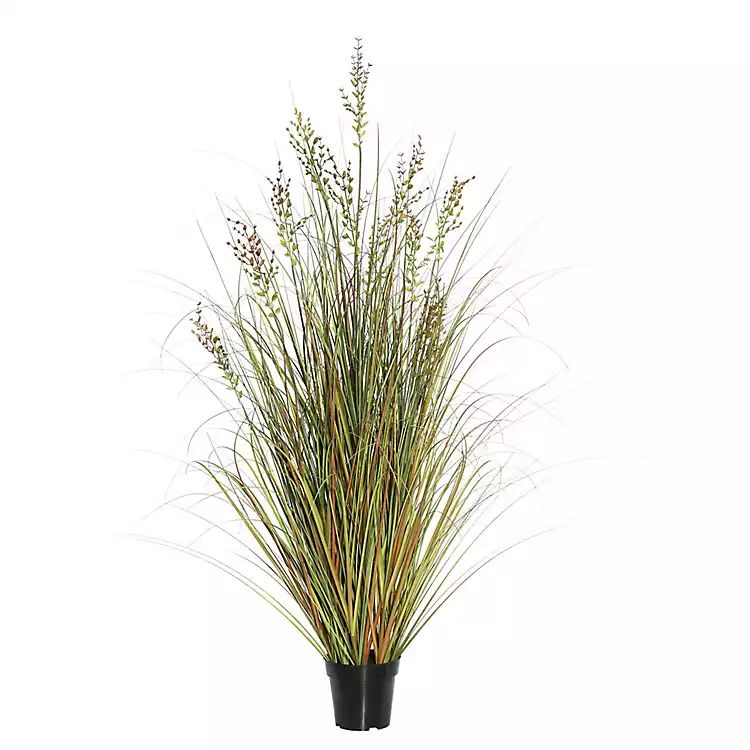 Green and Brown Potted Grass, 36 in. | Kirkland's Home